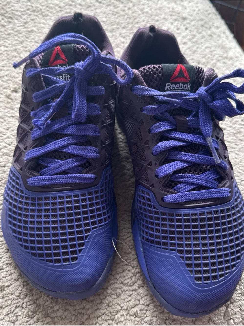 Reebok Men’s Purple Athletic Training Shoes